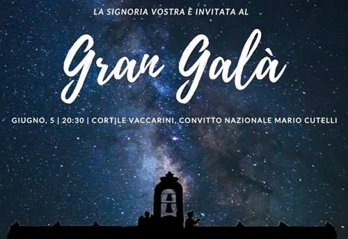 Gran Galà 2018 al Convitto Nazionale Mario Cutelli di Catania.
