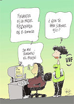 Cartoon by Cristobal Reinoso