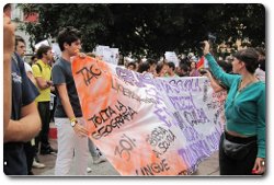La Gelmini non si presenta! Milano ti ripudia!