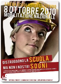 8 ottobre 2010 mobilitazione nazionale