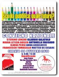 Scuola pubblica: quale futuro ?