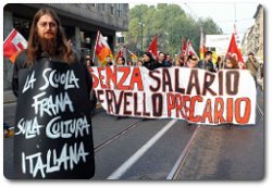 Domani 100 cortei universitari e studenti medi