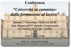 Università in cammino: dalla formazione al lavoro
