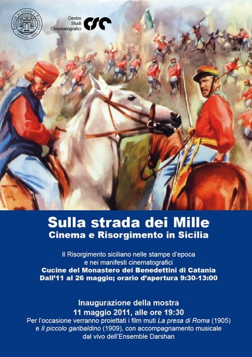 Mostra di Stampe d’epoca e manifesti cinematografici risorgimentali a Catania.