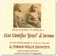 Forum della Filosofia - liceo scientifico G.B. Grassi di Saronno