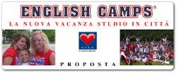 English Camps 2012, la nuova vacanza studio in città