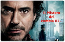 Sherlock Holmes e il mistero del Comma 81!