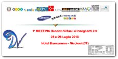1° Meeting delle comunità on-line di insegnanti: “Docenti Virtuali” e “Insegnanti 2.0”
