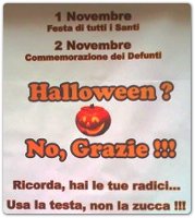 Dirigenti scolastici del comprensorio: ‘No ad Halloween, si alla commemorazione dei defunti’
