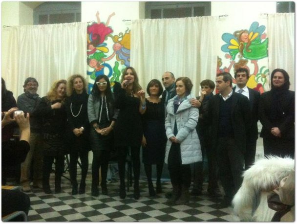 il Dirigente prof.ssa Valentina Grande e lo staff della scuola