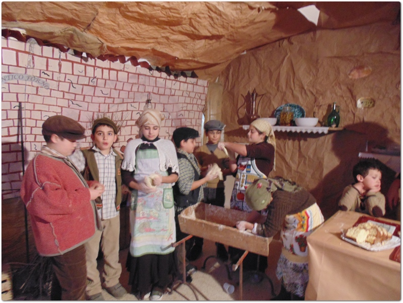 Presepe vivente dell'istituto comprensivo "A. Manzoni" di Santa Venerina