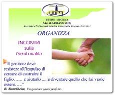 Il mestiere del Genitore Incontri formativi promossi dall’UCIIM ad Adrano