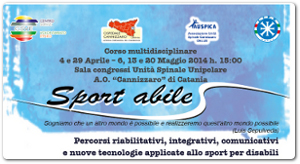 Sport abile. Evento aperto a docenti, genitori, studenti all’A. O. ”Cannizzaro” di Catania