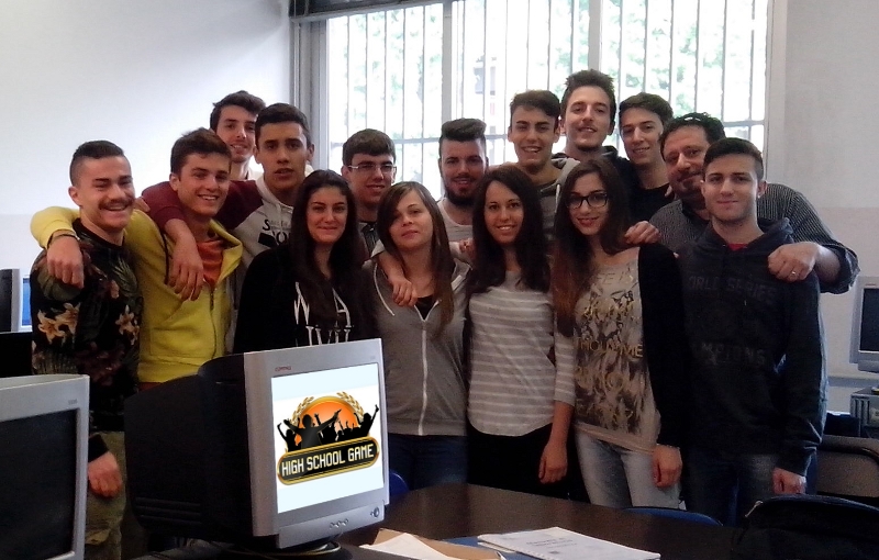 classe V D Mercurio dell'ITE A. Bassi di Lodi finalista nazionale l'High School Game!