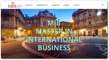 MIB Master in International Business