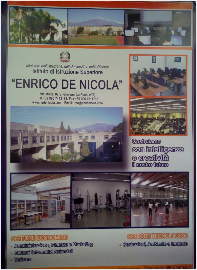 Open day - I.I.S. Enrico De Nicola di San Giovanni la Punta