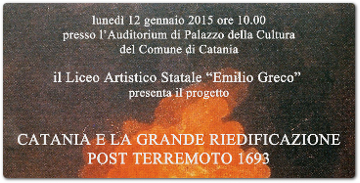 Catania e la grande riedificazione post terremoto 1693