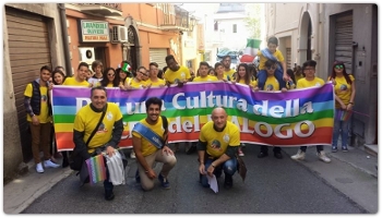 Il parlamento della legalità multietnico marcia a Lauria ripreso dalla Rai