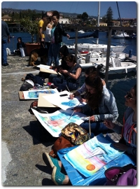 Ottanta pennellate di colore dei ragazzi del Liceo Artistico ‘Emilio Greco’, di Catania