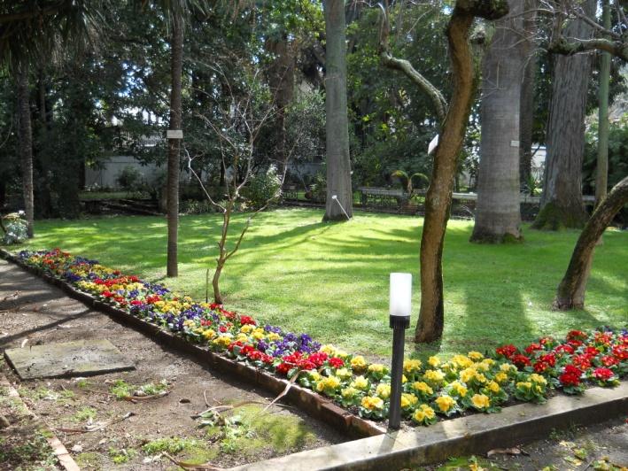 Settori ed aiuole dell'Orto Botanico di Messina, 2015