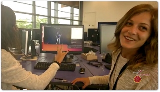Giorgia e Manuela all’Accademia del coding di Cambridge