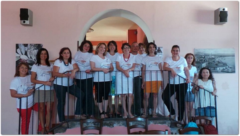 There’s a one-week Teacher training Course for 15 teachers from different cities in Sicily