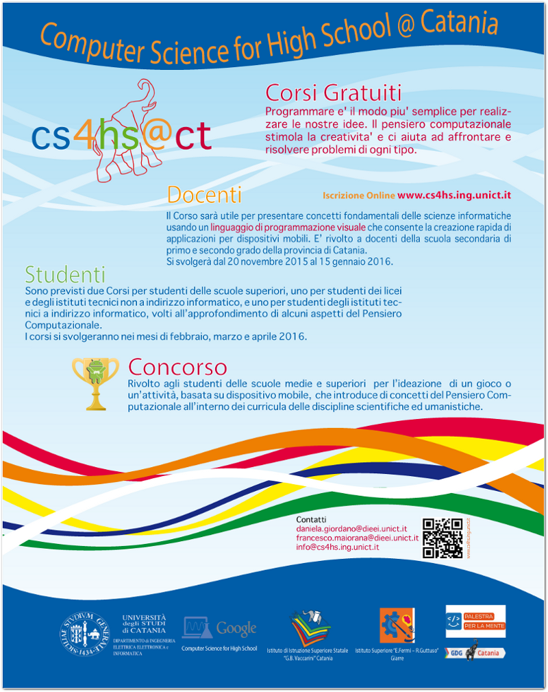CS4HS 2015 - Catania
