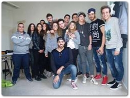 studenti della classe 5°B SIA dell'Istituto 