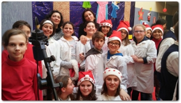 Il Natale all’ospedale Garibaldi di Nesima col coro dell’I. C. Diaz – Manzoni di Catania