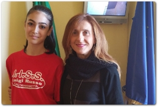 Primo premio del concorso L’educazione e la promozione della salute, alla studentessa Chiara Spagnolo, dell’ITAS Russo di Caltanissetta