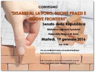 Disabili al lavoro, buone prassi e nuove frontiere