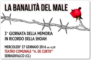 La ‘Giornata della memoria’ all’Istituto Comprensivo F. Puglisi di Serradifalco