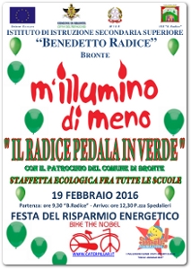Il Radice pedala in verde