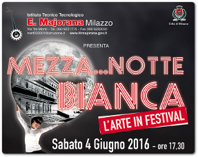 Festa di fine d’anno dell’ITT Majorana di Milazzo