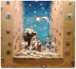 Il presepe del Liceo Artistico Lazzaro alla Chiesa della Badia di Sant’Agata