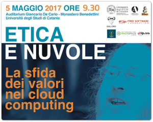 Richard Matthew Stallman a Catania – Etica e nuvole. La sfida dei valori nel cloud computing