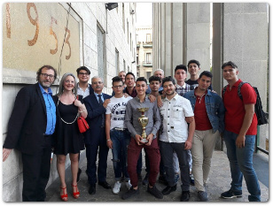 Biancavilla, Studenti premiati per il cortometraggio sulla legalità – L’Istituto Tecnico Tecnologico M. Rapisardi vince ‘la Coppa della legalità’ 2017