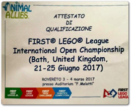La squadra degli Etna Animals del Liceo Scientifico di Bronte a Bath. La loro grande avventura é iniziata
