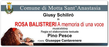 Rosa Balistreri. A memoria di una voce, al Polivalente di San Giovanni La Punta
