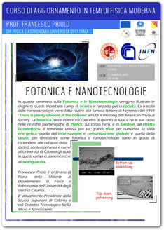 Lezioni di Fisica quantistica al Liceo Classico Spedalieri di Catania