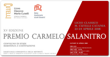 Premio Carmelo Salanitro – Convegno di Studi ‘Resistenza e Costituzione’
