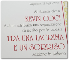 Eccellenze all’Istituto “Enrico De Nicola” di San Giovanni La Punta: nuovo riconoscimento per Kevin Coci