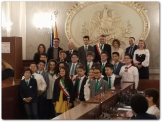 Cerimonia di giuramento del Consiglio dei Ragazzi al Municipio di Belpasso