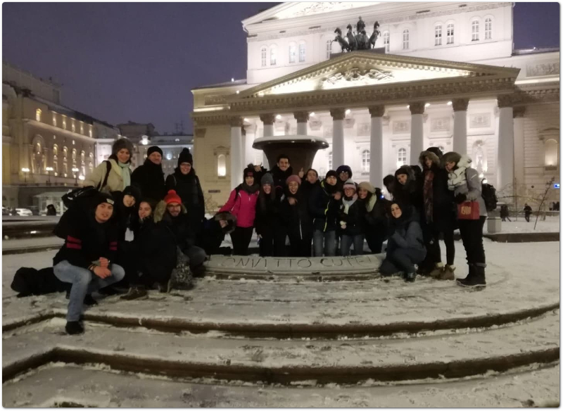Liceo Classico Europeo annesso al Convitto Cutelli al ‘Festival International de thèatre de jenues francophones Maski’ a Mosca