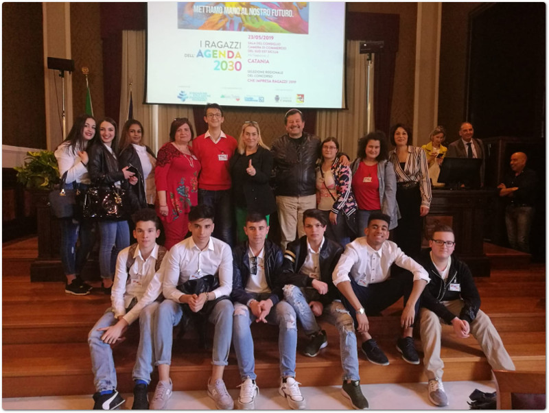 1° premio regionale nel concorso ‘Che impresa ragazzi’ agli studenti della 3 A Indirizzo AFM dell’IIS Majorana – Meucci di Acireale