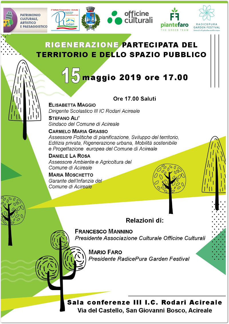 Rigenerazione partecipata del territorio e dello spazio pubblico