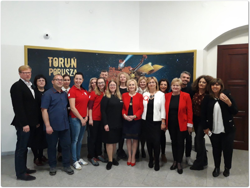 Progetto Erasmus plus KA2 ‘Let’s Myth Together’ – Transnational meeting Torun-Polonia maggio 2019
