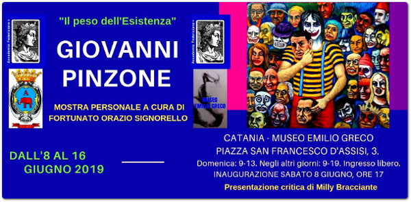 Al Museo Emilio Greco di Catania la mostra personale di Giovanni Pinzone