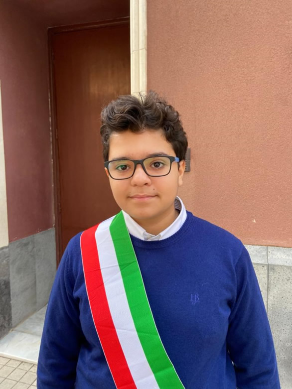 ANDREA GAGLIANO – Secondo Sindaco dei Ragazzi dell’Istituto Maria Ausiliatrice