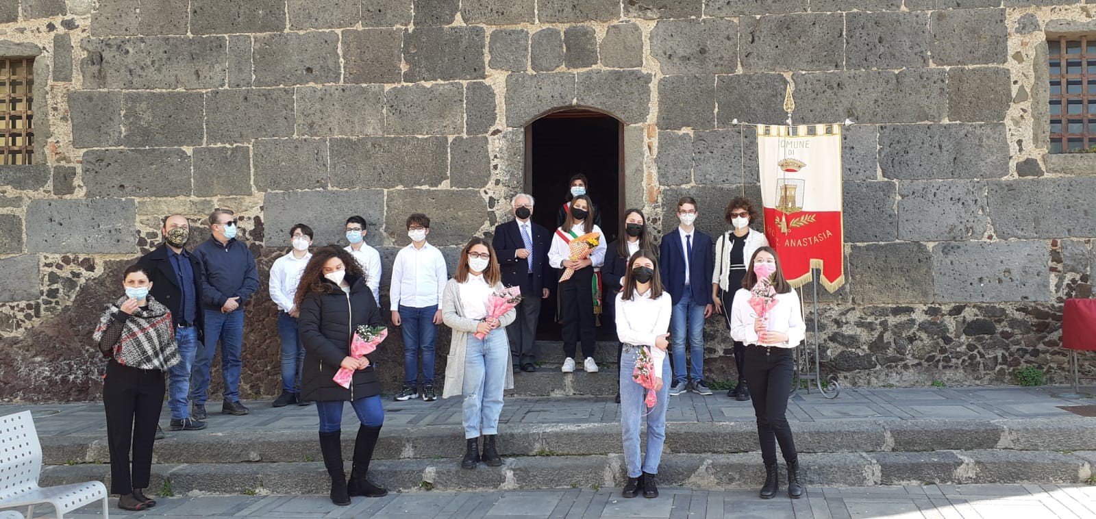Consiglio Comunale dei ragazzi di Motta S Anastasia.  Cerimonia di giuramento